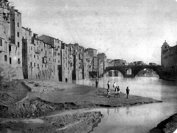 roma prima dei muraglioni del lungotevere