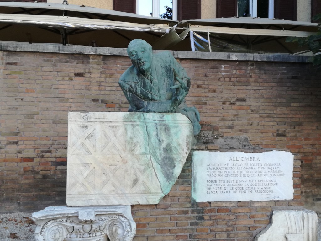 statua trilussa